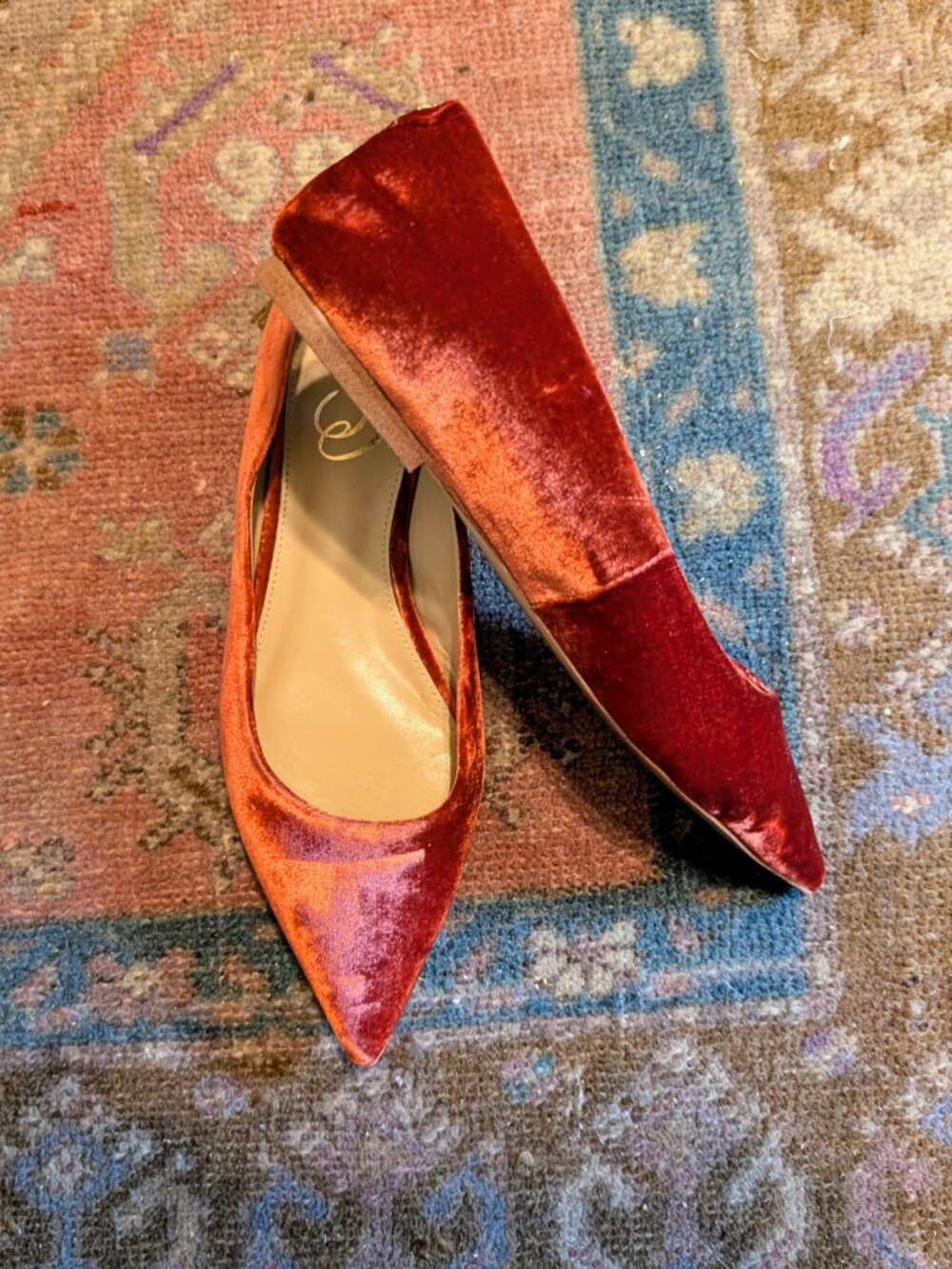 Sam Edelman Wanda Canyon Orange Size 8 - Picture 3 of 8
